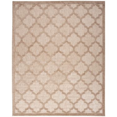 Easy Care 8' x 10' Rug In Natural and Beige