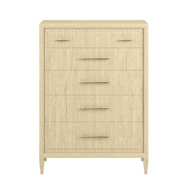 Eave 5 Drawer Chest In Sundrenched Oak and Natural Oak
