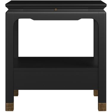 Eave Bedside Table In Hazelnut
