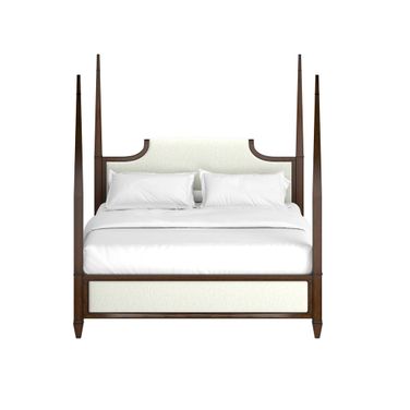 Eave King Upholstered Bed In Hazelnut