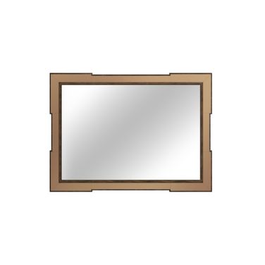 Eave Rectangular Mirror In Hazelnut
