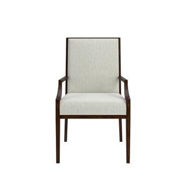 Eave Upholstered Arm Chair Set of 2 In Hazelnut