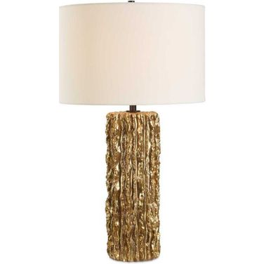 Echo Golden Table Lamp In Gold