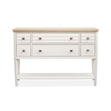 Echo Isles Sideboard In Sea Pearl and Driftwood