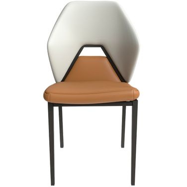 Eclat Modern Dining Chair In Brown