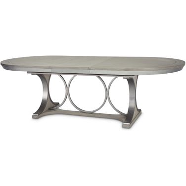 Eclipse Oval Dining Table In Moonlight