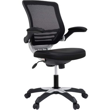 Edge Black Vinyl Office Chair
