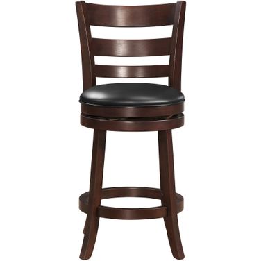 Edmond Swivel Dark Cherry Counter Chair
