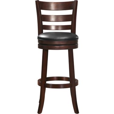 Edmond Swivel Dark Cherry Pub Chair