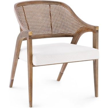 Edward Lounge Chair Set of 2 In Driftwood