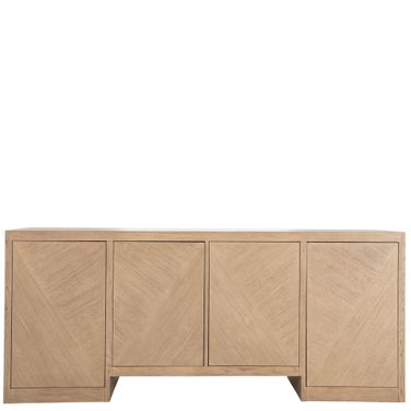 Eglinton Sideboard In Cerused and Natural