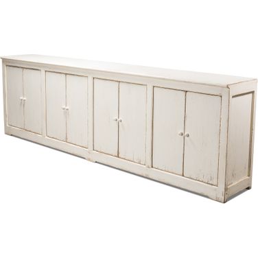 Eight Is Enough Whitewash Sideboard