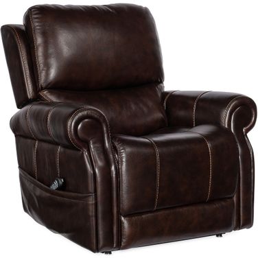 Eisley Power Recliner With Ph And Lumbar And Lift In Brown