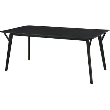 Elaine 71 Inch Rectangular Dining Table In Black