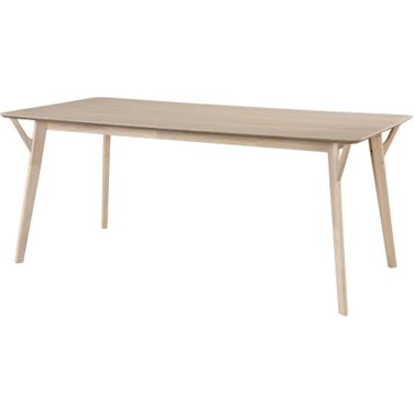 Elaine 71 Inch Rectangular Dining Table In White Wash