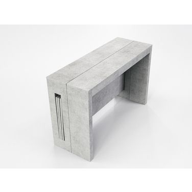 Elasto Gray Extendable Dining Table