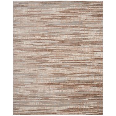 Elation 10' x 14' Modern Indoor Rug In Ivory Grey