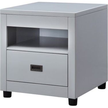 Eleanor Dove Gray End Table