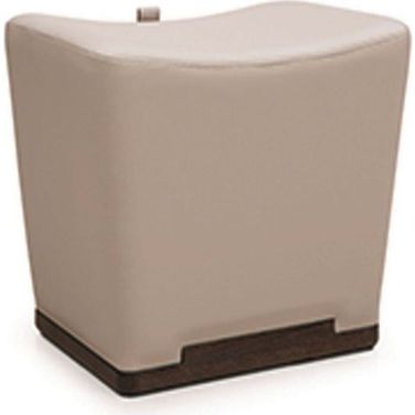 Electra Light Grey Ottoman