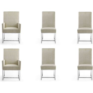 Element 6-Piece Dining Chairs in Champagne