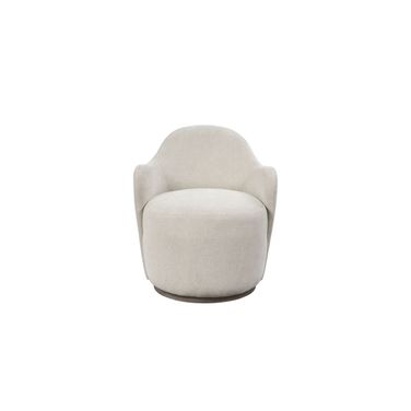 Elements Barrel Chair In Ivory
