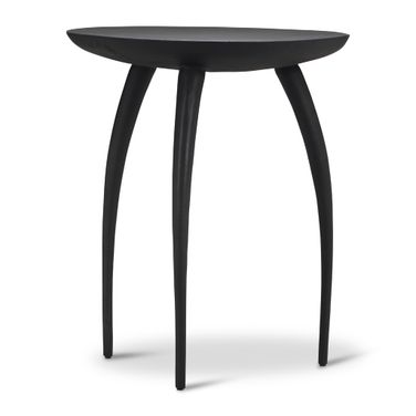 Elements Keel End Table In Antique Zinc