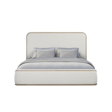 Elements Queen Upholstered Bed In Toffee