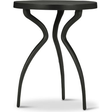 Elements Sarp End Table In Antique Zinc
