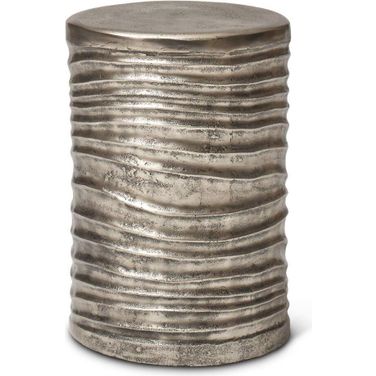 Elements Tara Stool In Vintage Silver
