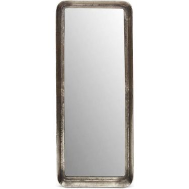 Elements Vinod Wall Mirror In Vintage Silver