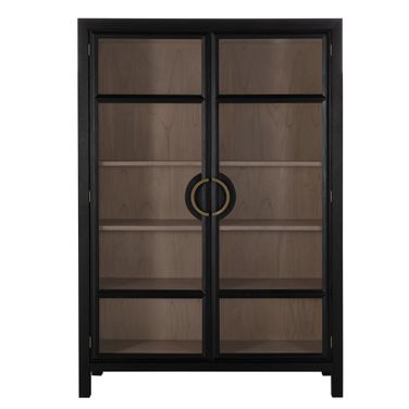 Elias Cabinet In Antique Bronze and Brushed Black
