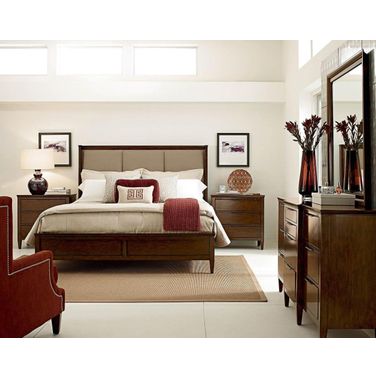 Elise Spectrum Upholstered Bedroom Set