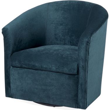 Elizabeth Swivel Chair In Ocean