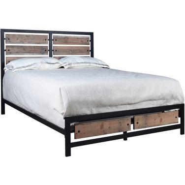 Elk River King Bed In Rustic