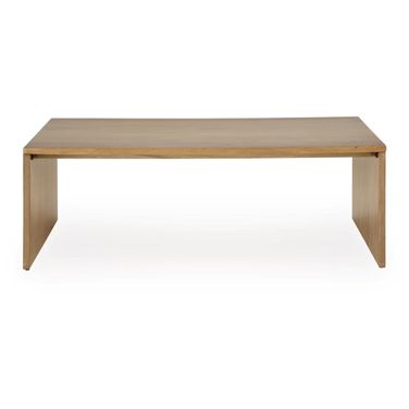 Ella Grove Coffee Table In Rich Brown