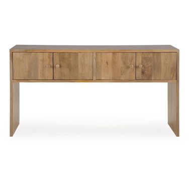 Ella Grove Console In Rich Brown