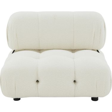 Ellamaria Tufted Accent Chair In Ivory