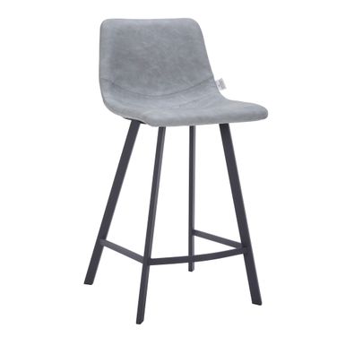 Elland Counter Stool In Light Grey