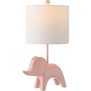 Ellie Elephant Lamp in Pink