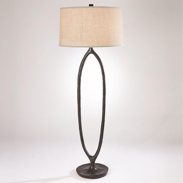 Ellipse Floor Lamp In Bronze