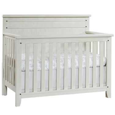 Ellison 4 In 1 Convertible Crib In Rustic White