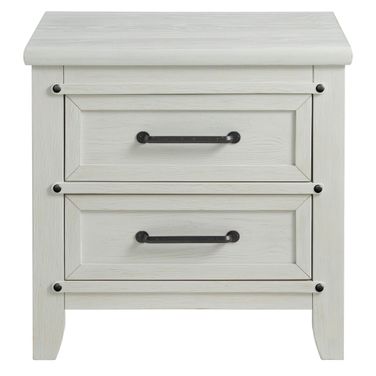 Ellison Nightstand In Rustic White