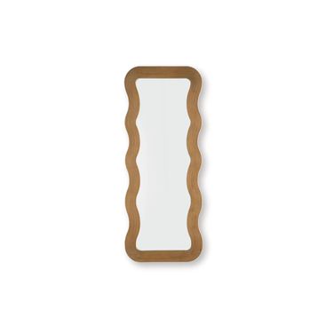 Ellisonville Floor Mirror In Brown