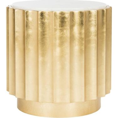 Elodie Side Table In Gold