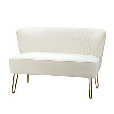 Eloisa Loveseat In Ivory