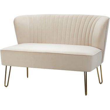 Eloisa Loveseat In Tan