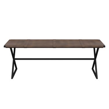 Elon Bench In Vintage Cognac
