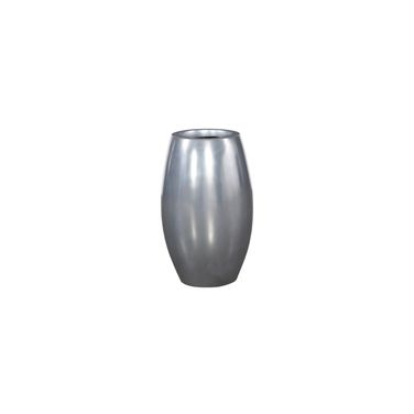 Elonga Tall Small Planter In Silver