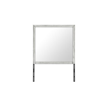 Elsie Mirror In Light Grey