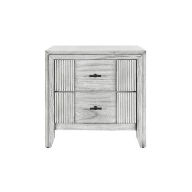 Elsie Nightstand In Light Grey